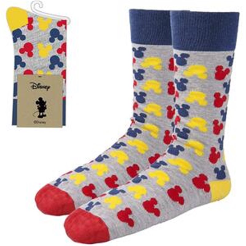 CALCETINES MICKEY GRAY