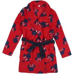 BATÍN CORAL FLEECE MINNIE RED