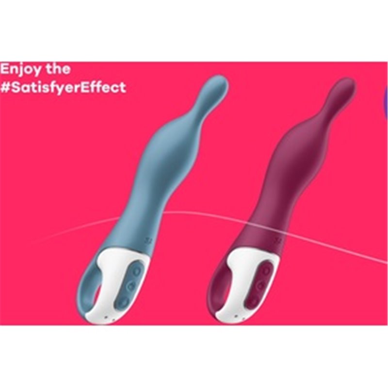 SATISFYER A-MAZING 1 VIBRADOR PUNTO A - AZUL