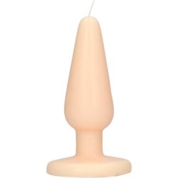 SCANDALOUS CANDLES - BUTT PLUG - FLESH