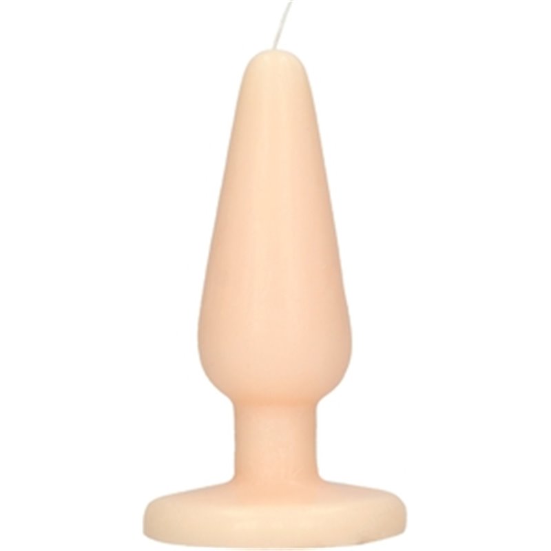 SCANDALOUS CANDLES - BUTT PLUG - FLESH