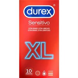 DUREX SENSITIVO XL 10UDS