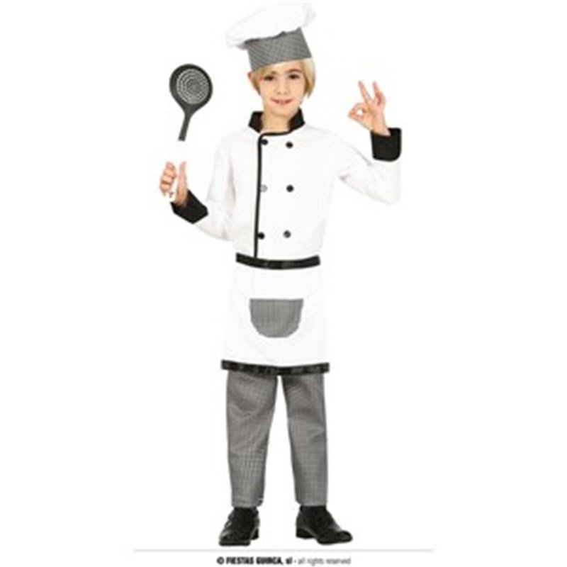 DISFRAZ CHEF INFANTIL 5-6 AÑOS