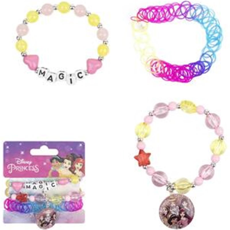 BISUTERIA PULSERA INFANTIL PRINCESS MULTICOLOR